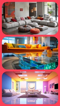 Colourful interior 1