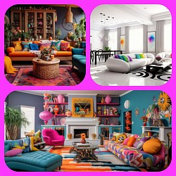 Colourful interior 2